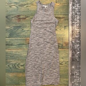 American Eagle Outfitters grey heather cut out dress size S